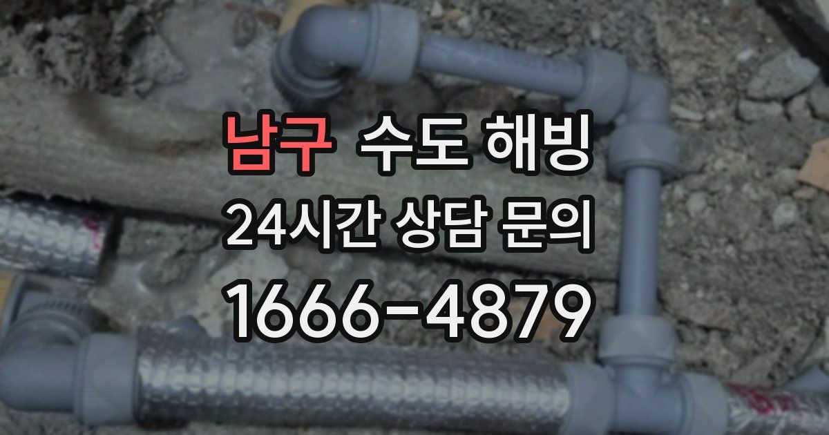 남구 수도 해빙