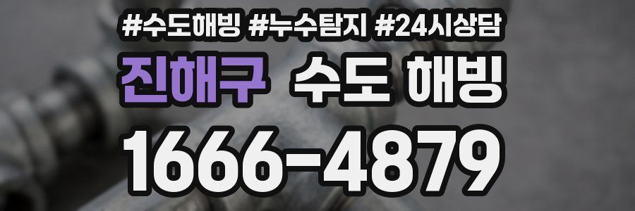 진해구 수도 해빙