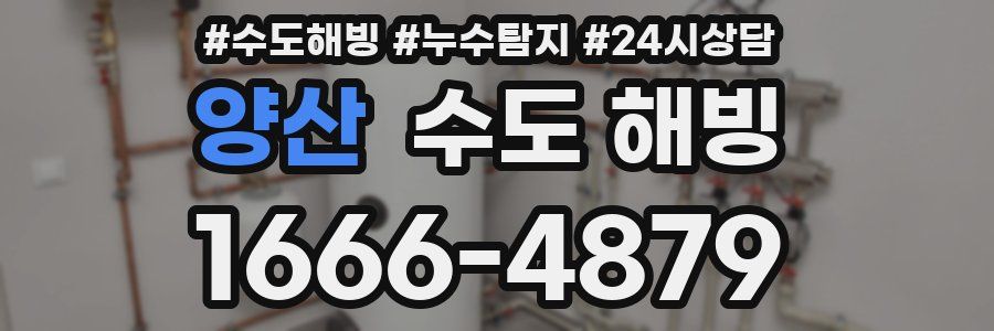 양산 수도 해빙