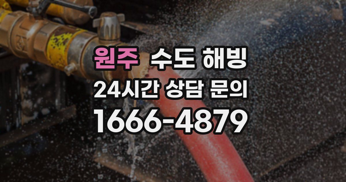 원주 수도 해빙