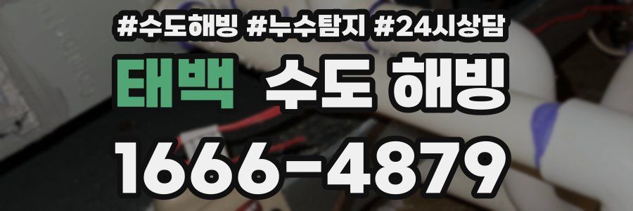 태백 수도 해빙