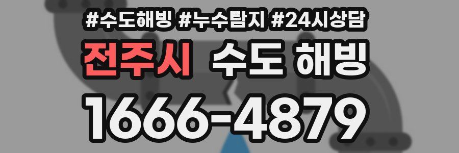 전주시 수도 해빙