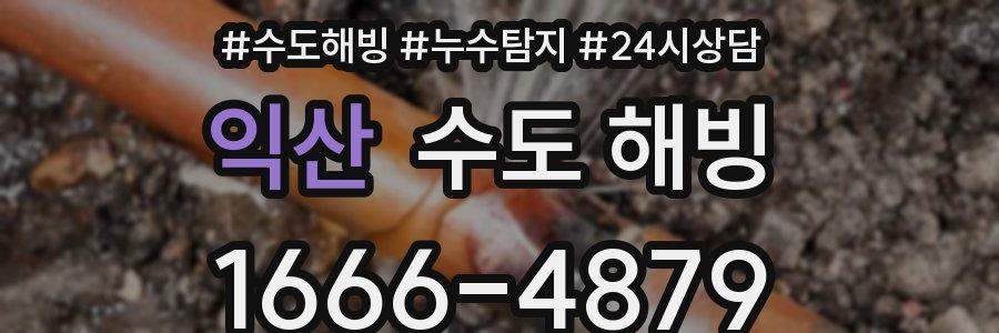 익산 수도 해빙