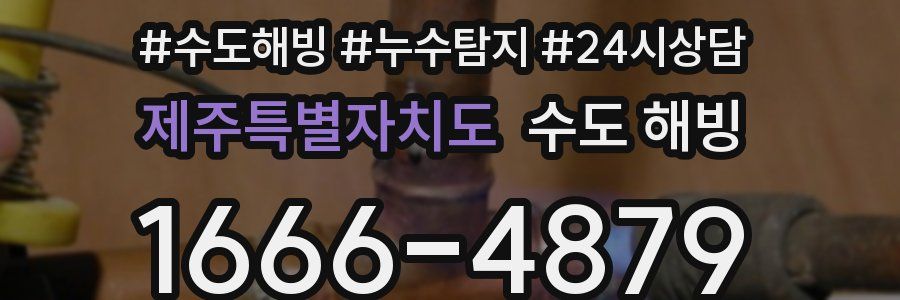 제주특별자치도 수도 해빙