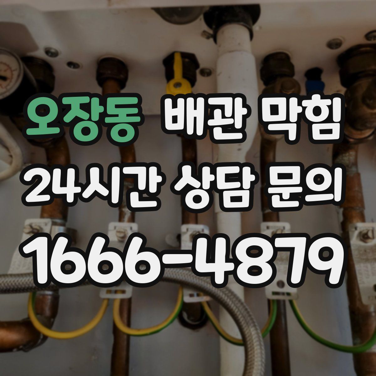 오장동 배관 막힘