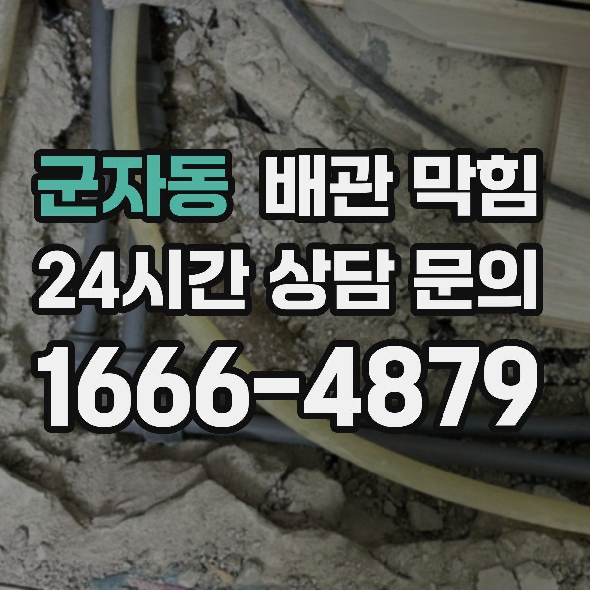 군자동 배관 막힘