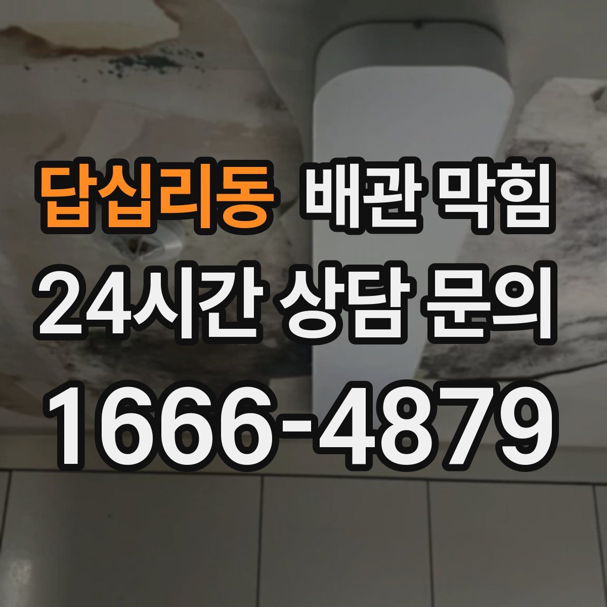 답십리동 배관 막힘