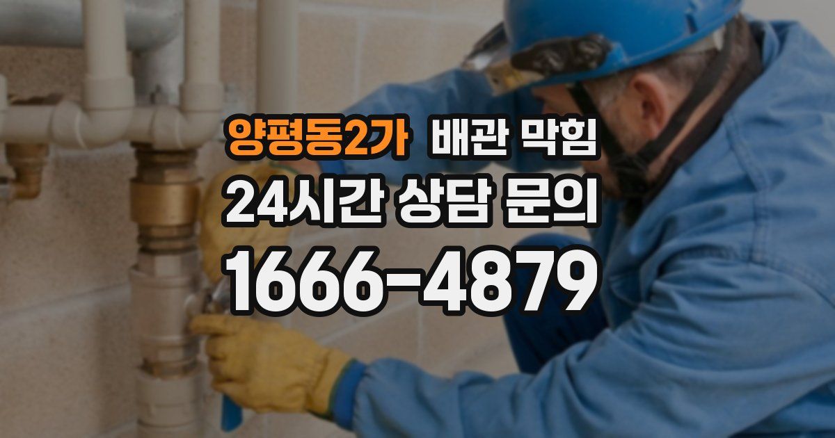 양평동2가 배관 막힘