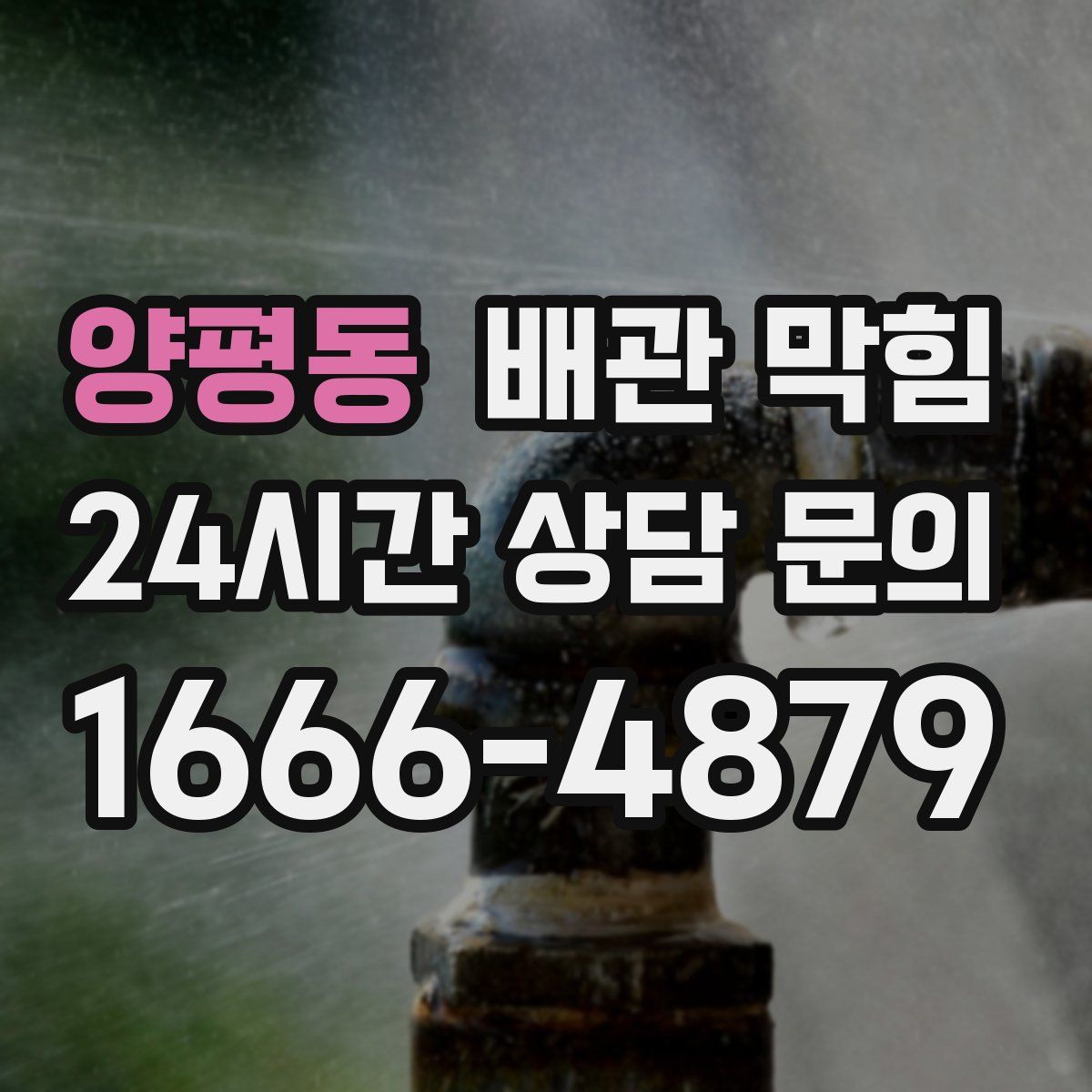 양평동 배관 막힘