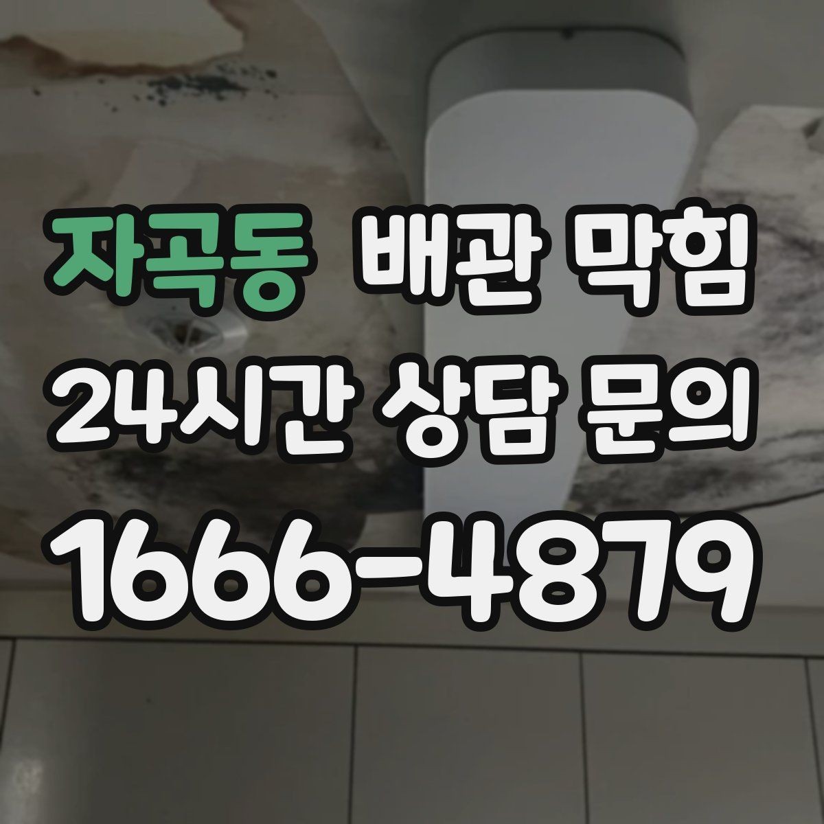 자곡동 배관 막힘 샤워 후 바닥 배수가 느려졌다면
