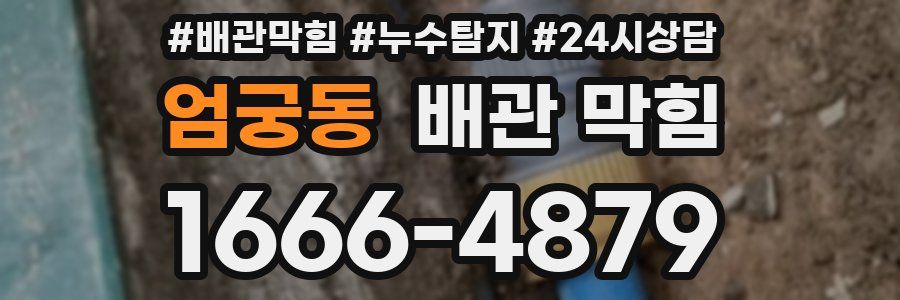 엄궁동 배관 막힘