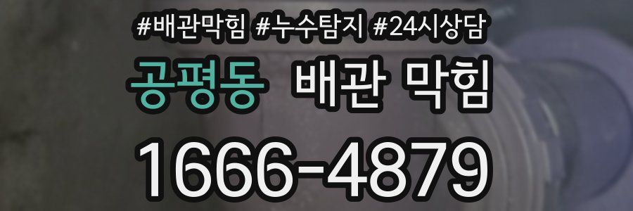 공평동 배관 막힘
