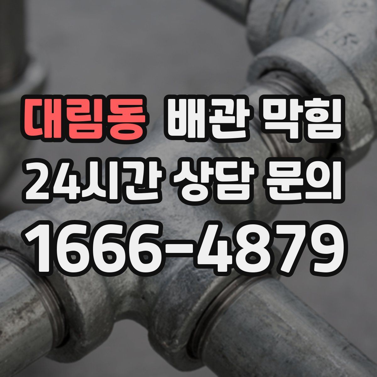 대림동 배관 막힘