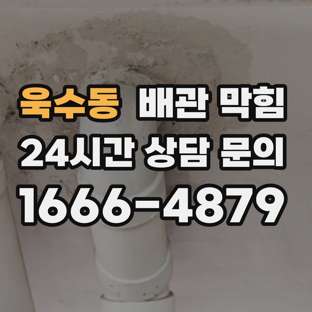 욱수동 배관 막힘