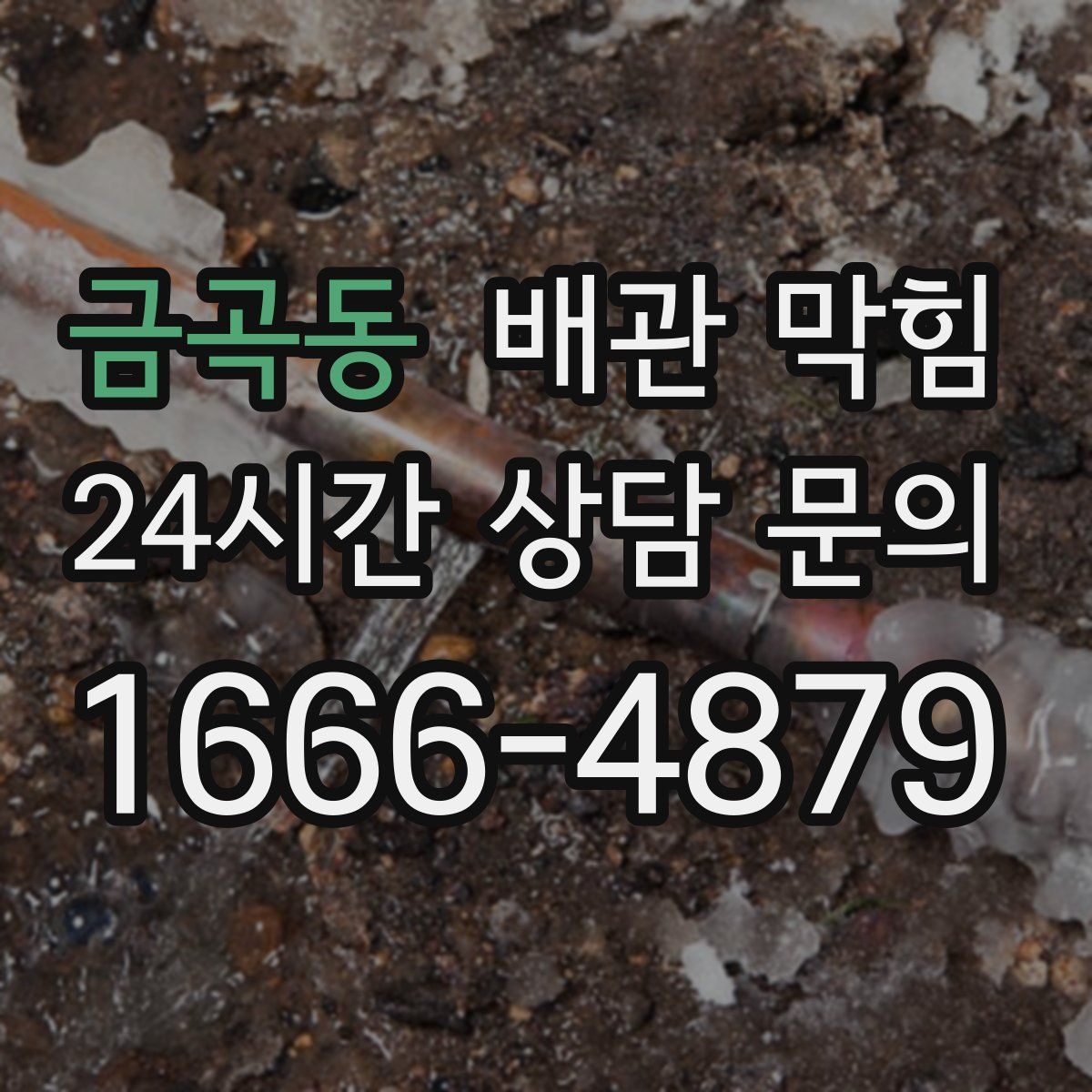 금곡동 배관 막힘