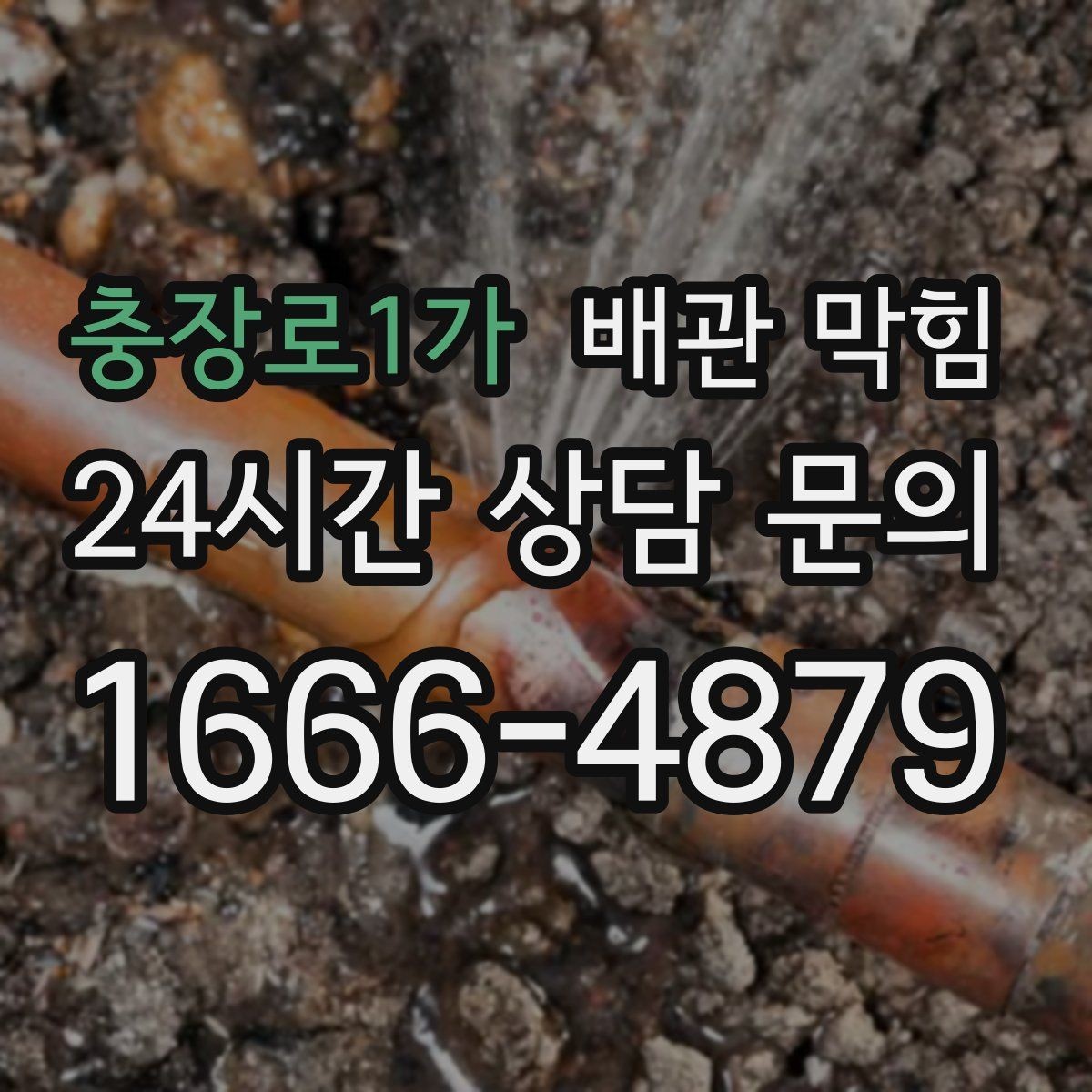 충장로1가 배관 막힘 물빠짐은 괜찮은데 냄새만 심하면 어디를 볼까