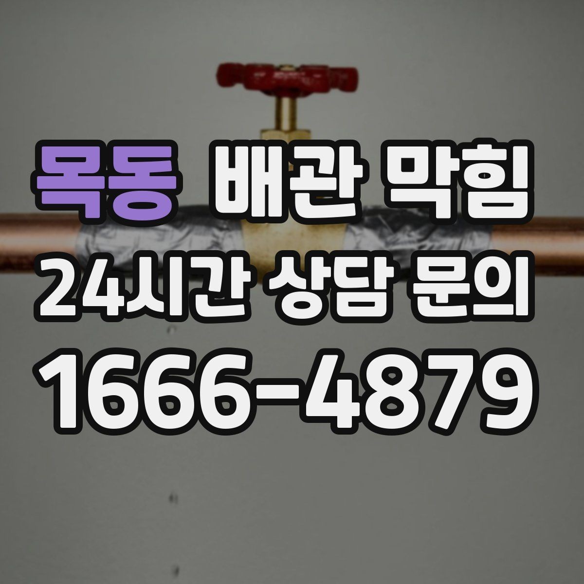 목동 배관 막힘 아래장 물건이 배수관을 누르면 생기는 문제