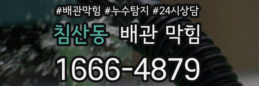 침산동 배관 막힘