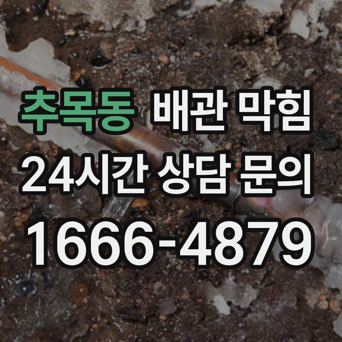 추목동 배관 막힘
