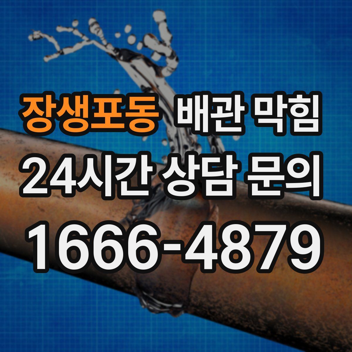 장생포동 배관 막힘