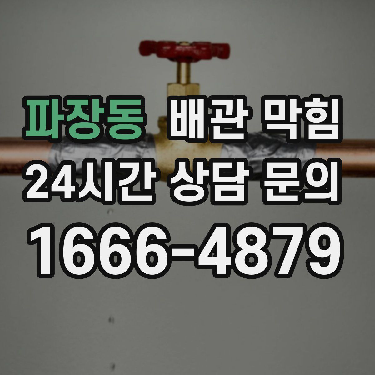 파장동 배관 막힘