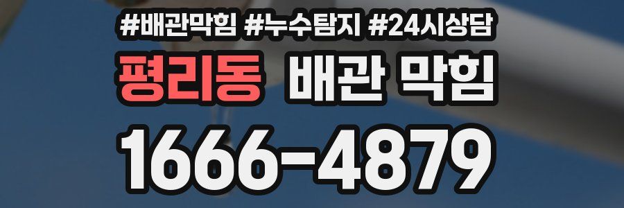 평리동 배관 막힘