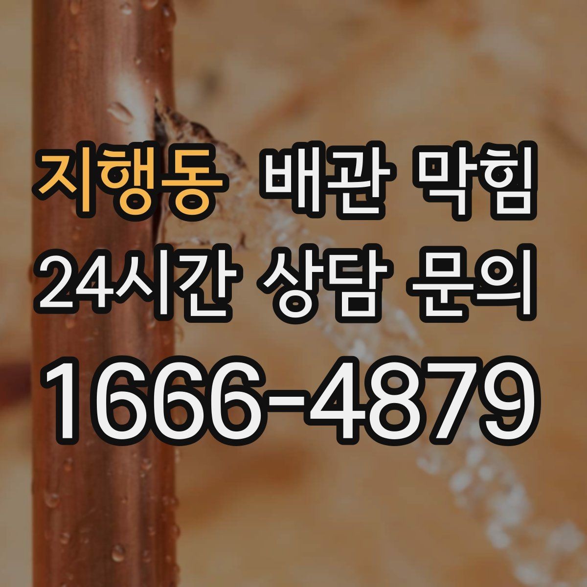 지행동 배관 막힘 배수구에서 쉰 냄새가 올라오는 이유