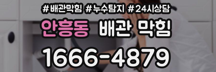 안흥동 배관 막힘