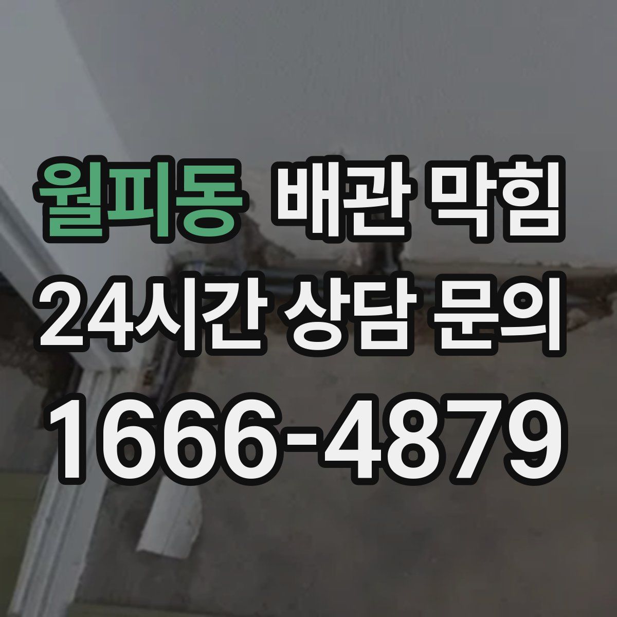 월피동 배관 막힘