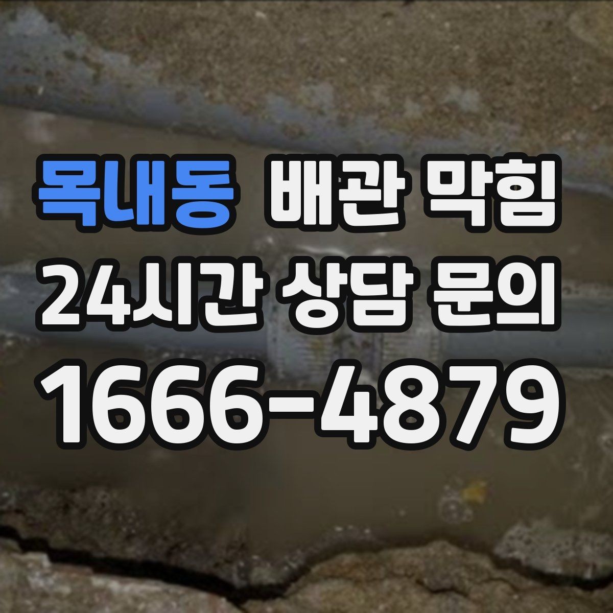 목내동 배관 막힘 국물 기름을 자주 흘리면 생기는 문제