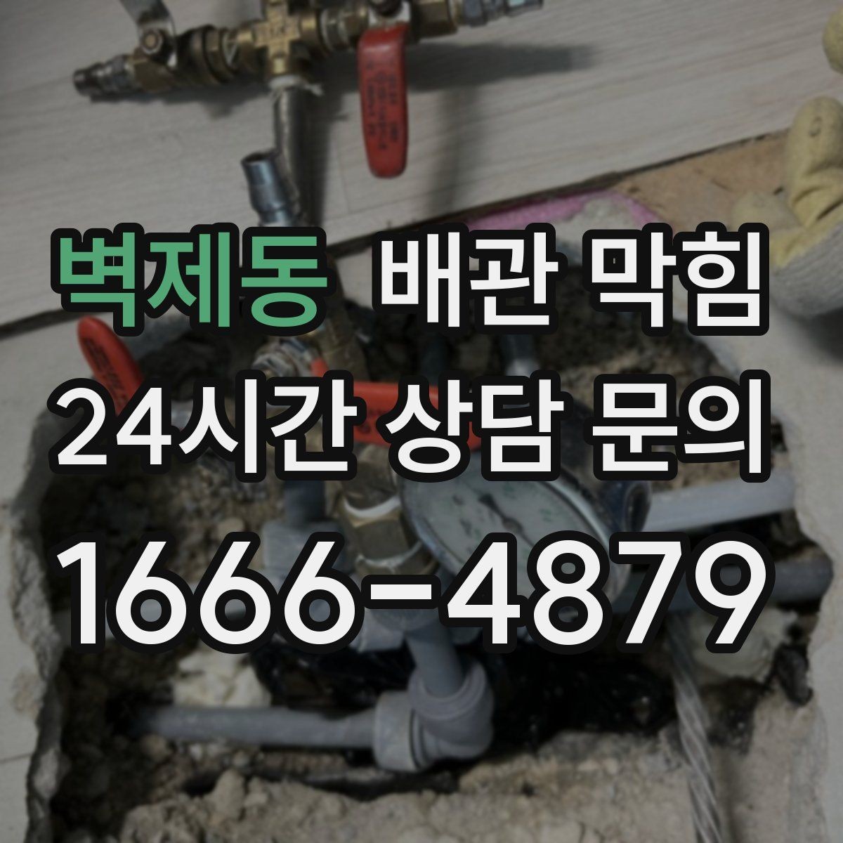 벽제동 배관 막힘 하수구 냄새가 올라오면 배관도 의심하세요