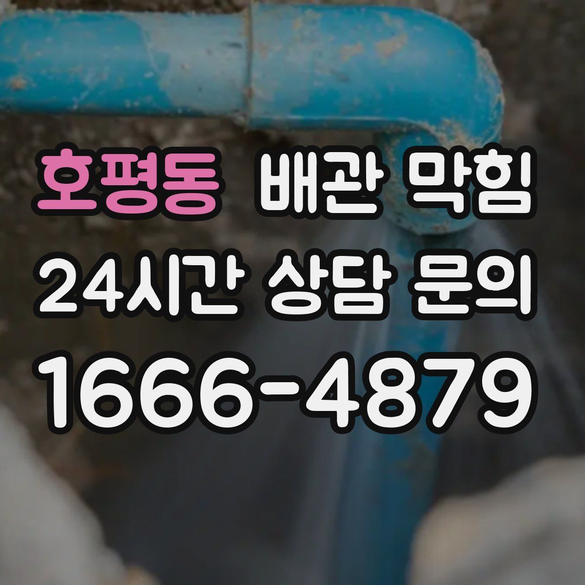 호평동 배관 막힘