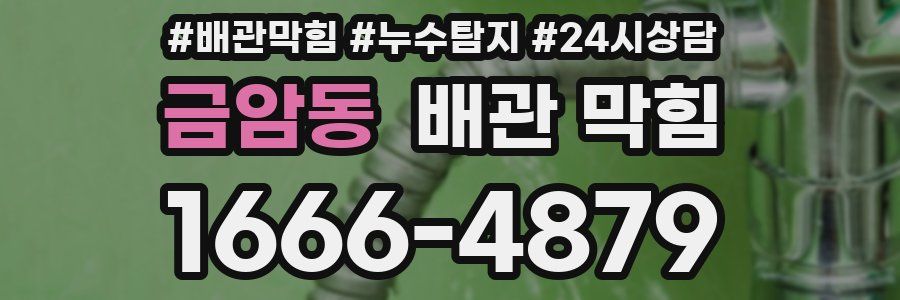 금암동 배관 막힘