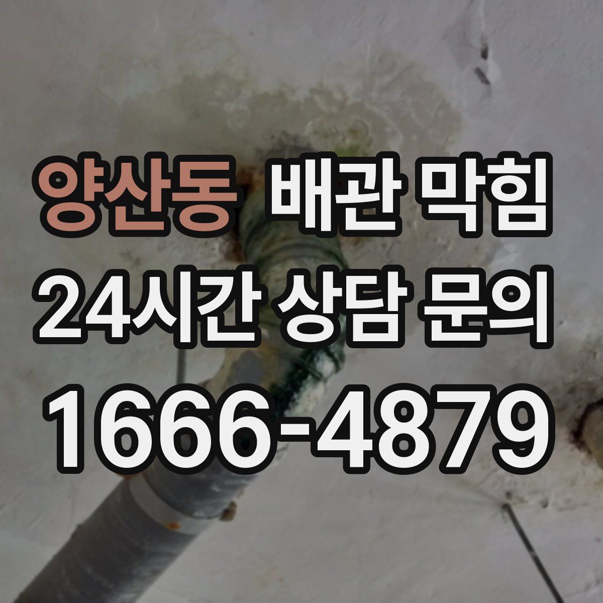 양산동 배관 막힘