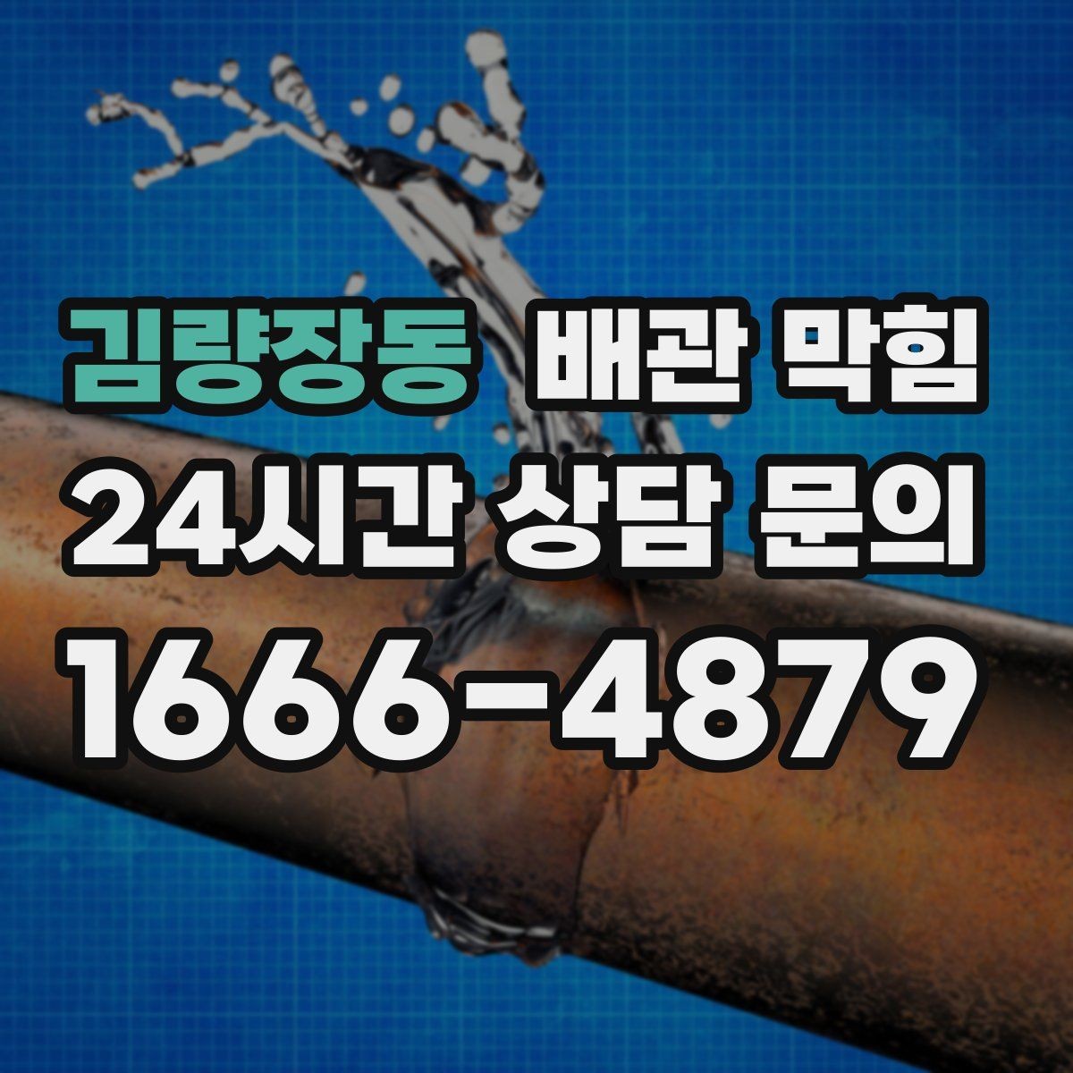 김량장동 배관 막힘 바닥 배수구에서 물이 올라오면 위험 신호