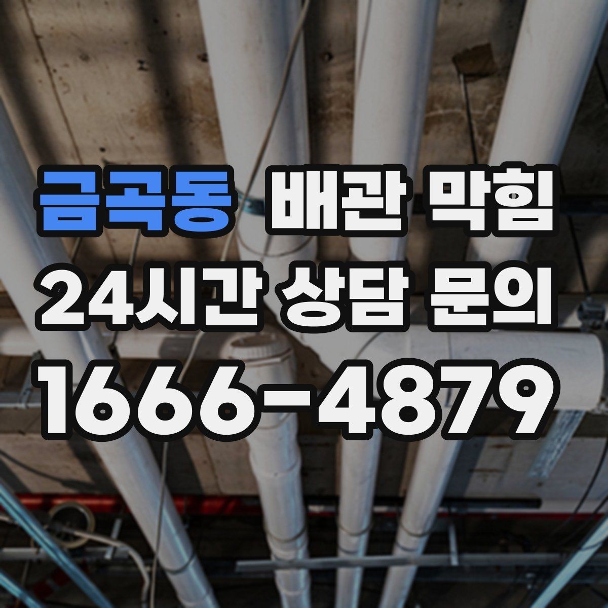 금곡동 배관 막힘 물이 고이고 거품이 남는다면 의심할 것
