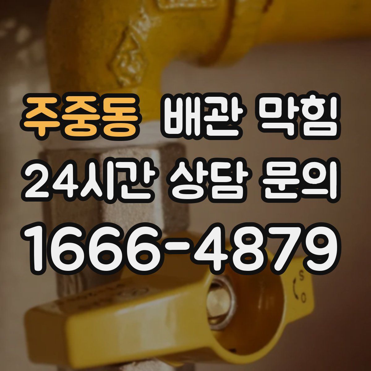 주중동 배관 막힘