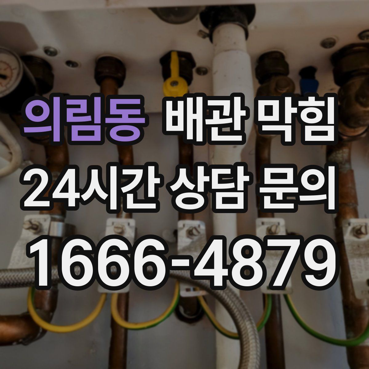 의림동 배관 막힘