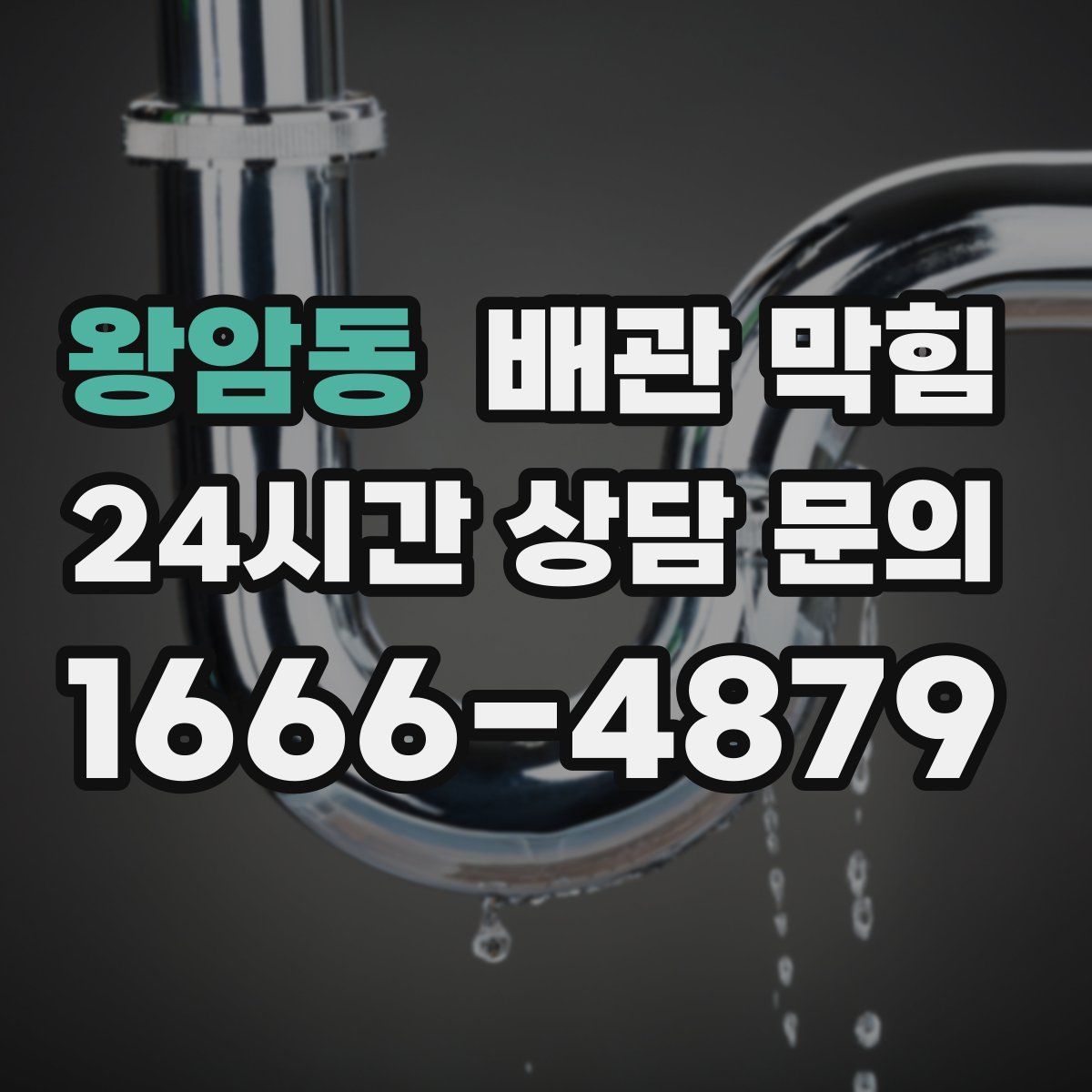 왕암동 배관 막힘