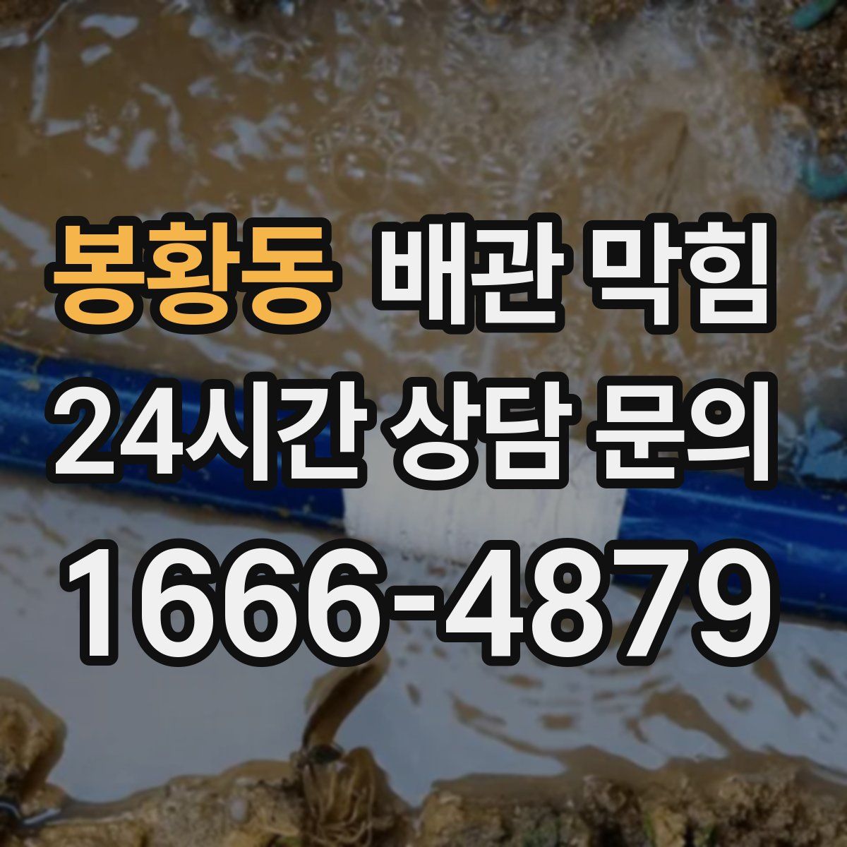 봉황동 배관 막힘