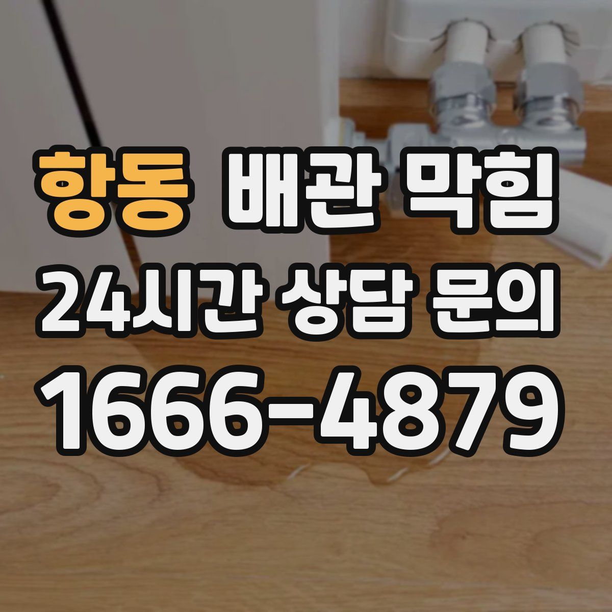 항동 배관 막힘