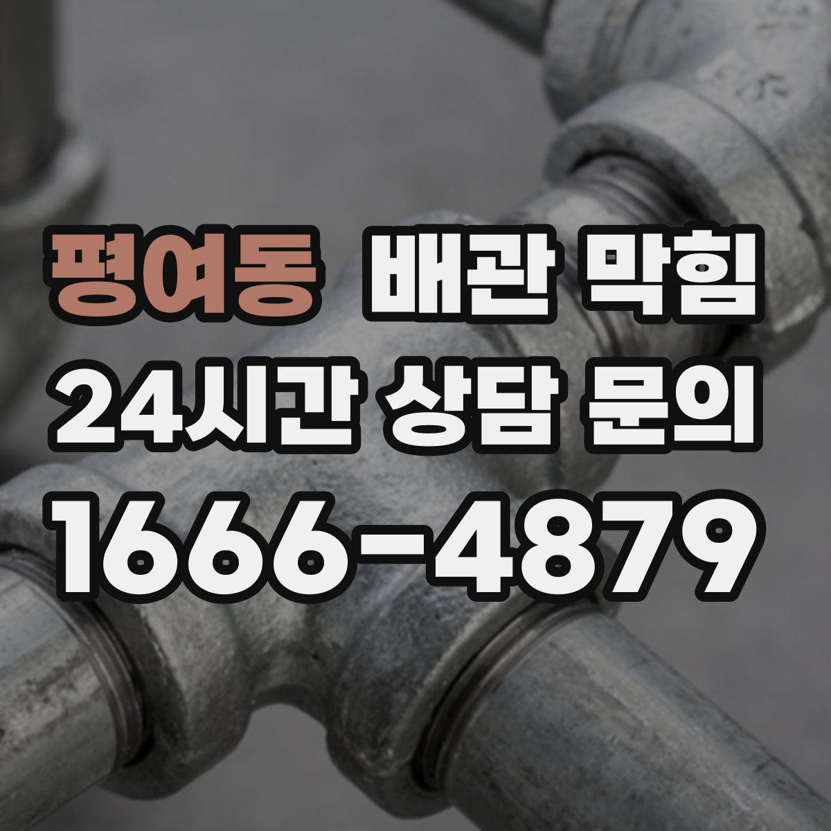 평여동 배관 막힘