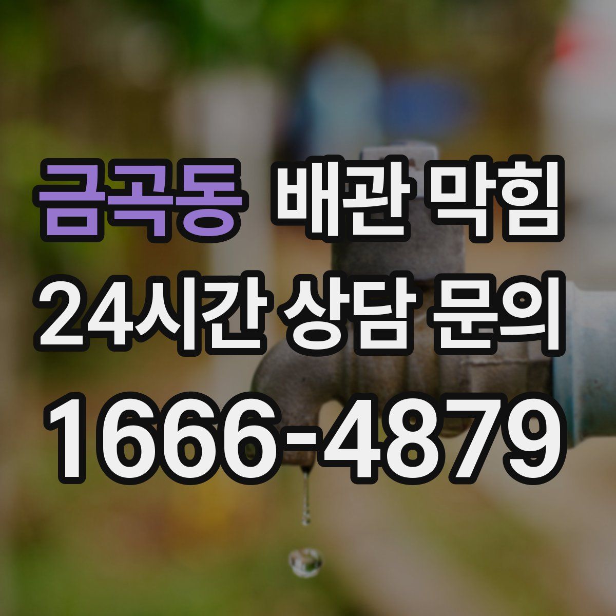 금곡동 배관 막힘