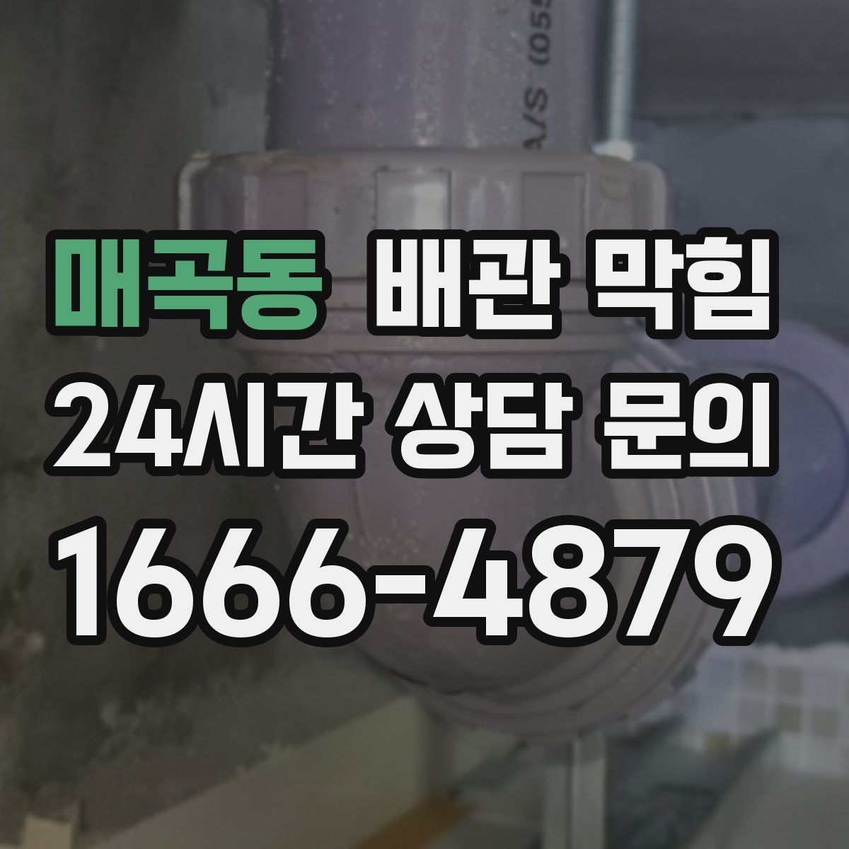 매곡동 배관 막힘
