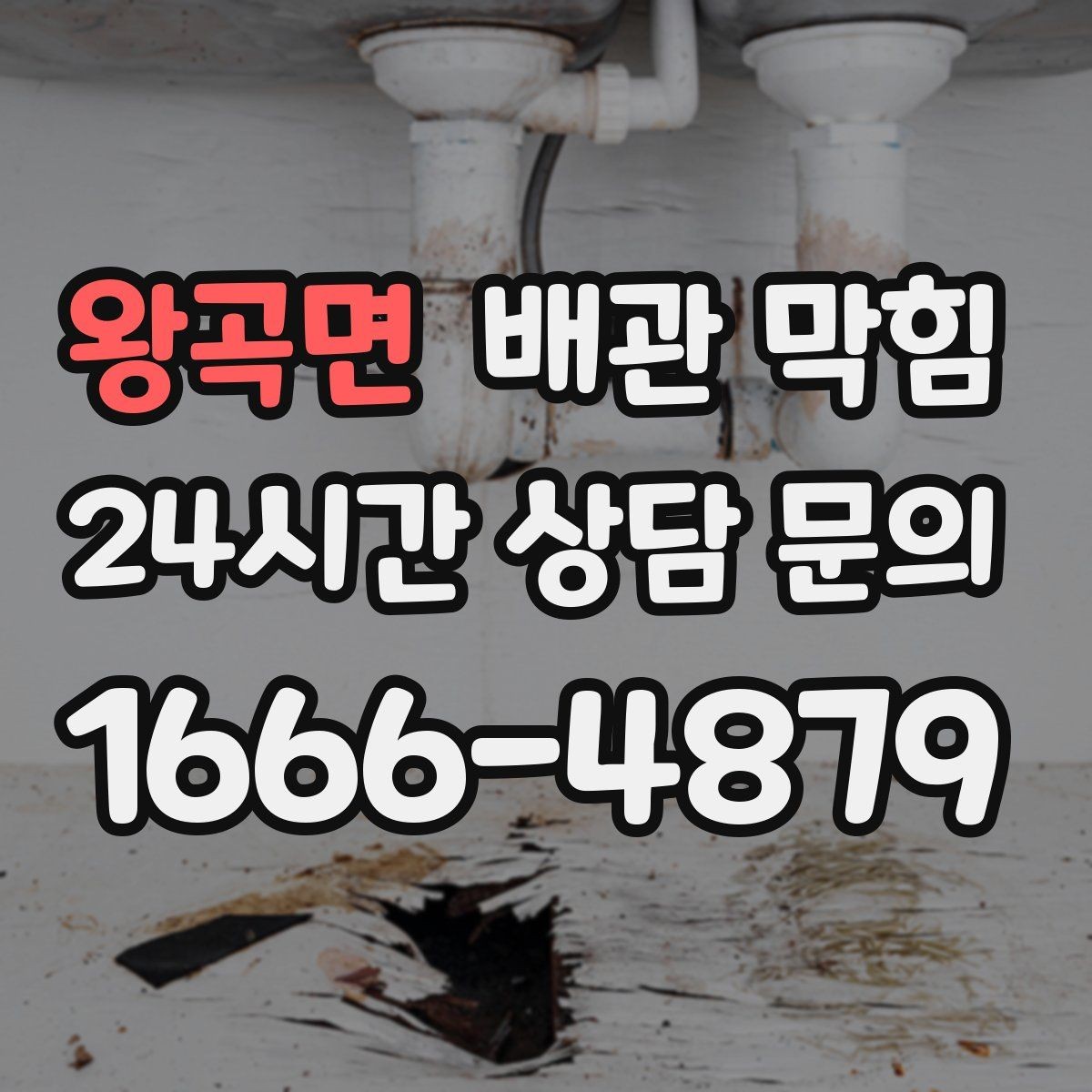 왕곡면 배관 막힘 배수 속도가 서서히 느려졌다면 원인은 다릅니다