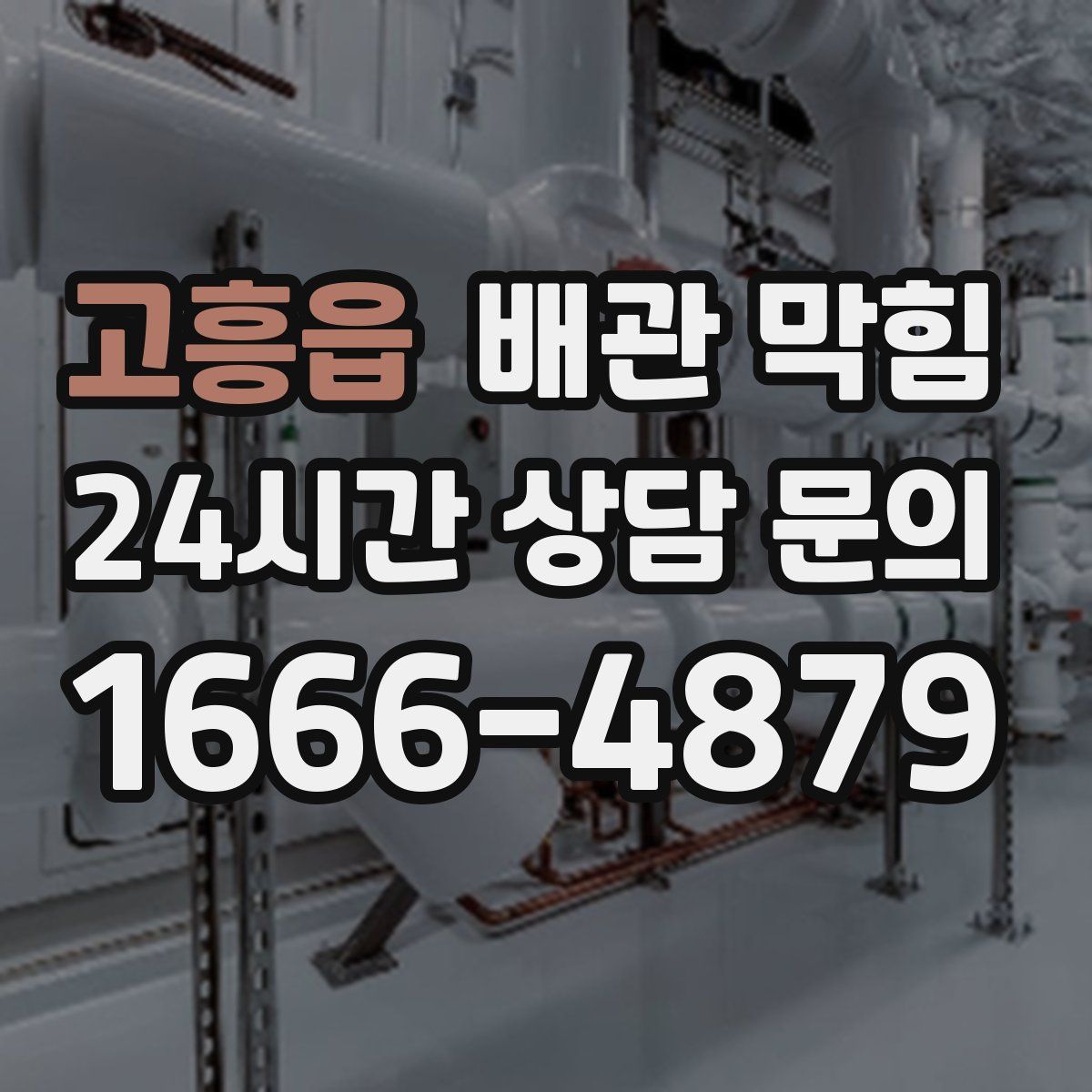 고흥읍 배관 막힘