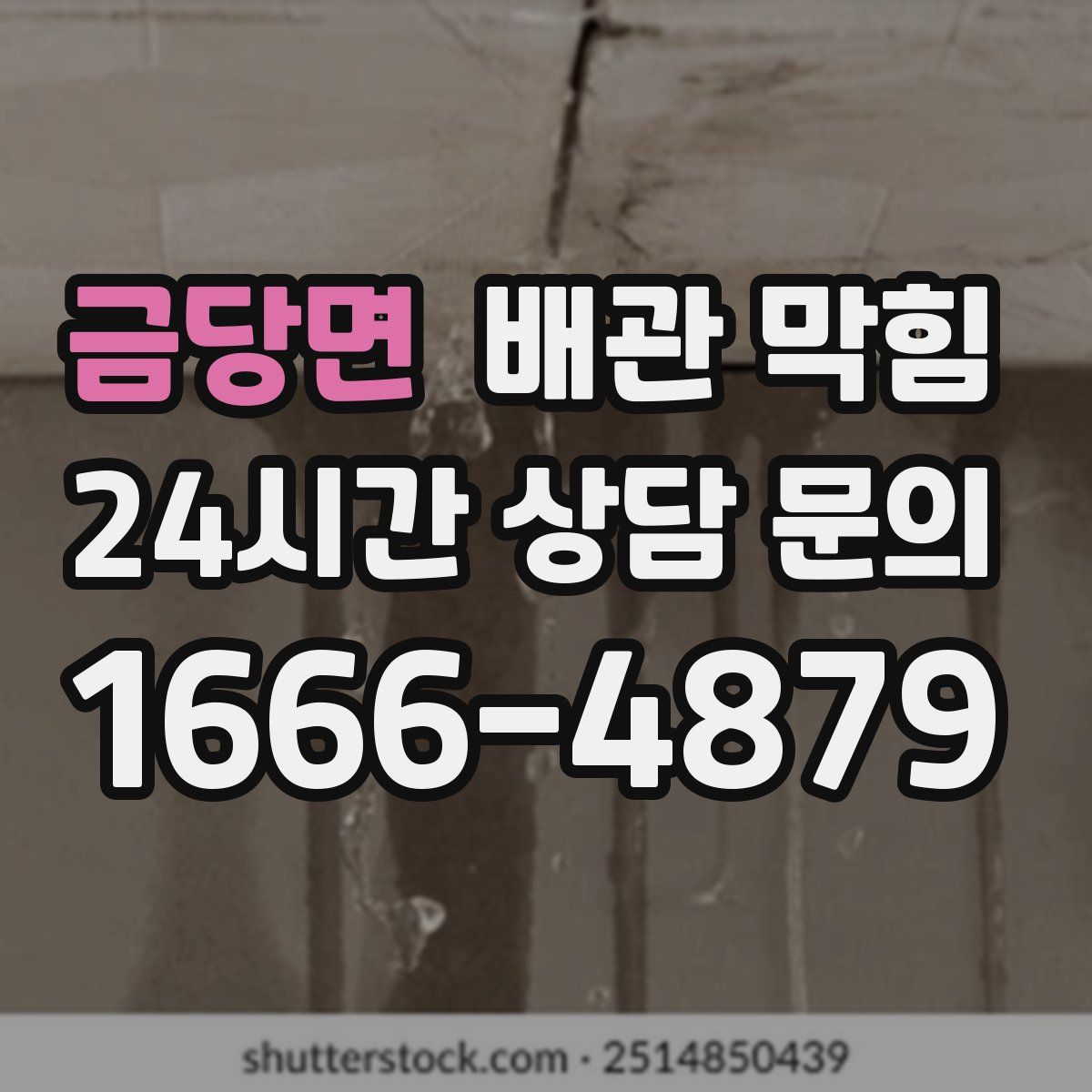 금당면 배관 막힘