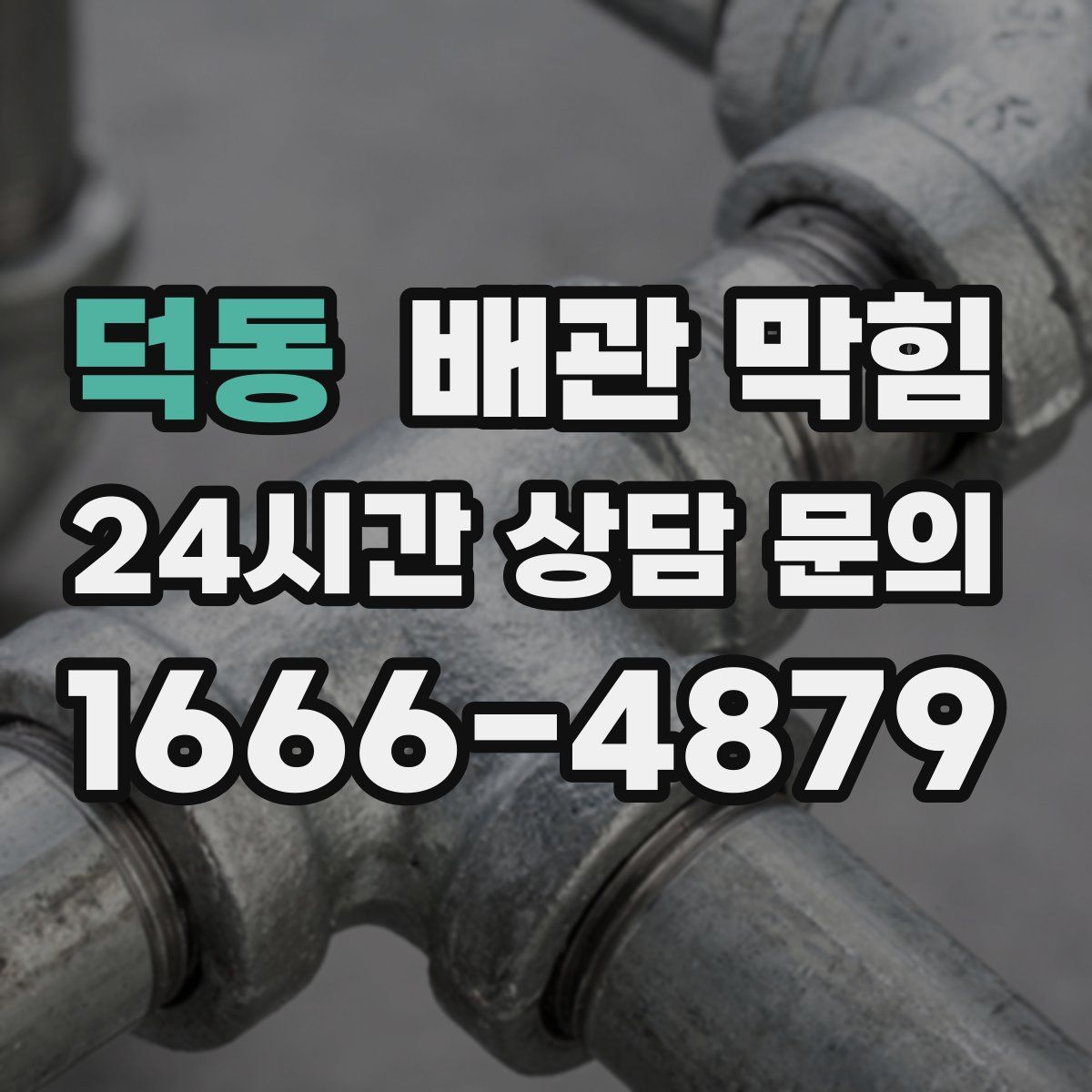 덕동 배관 막힘