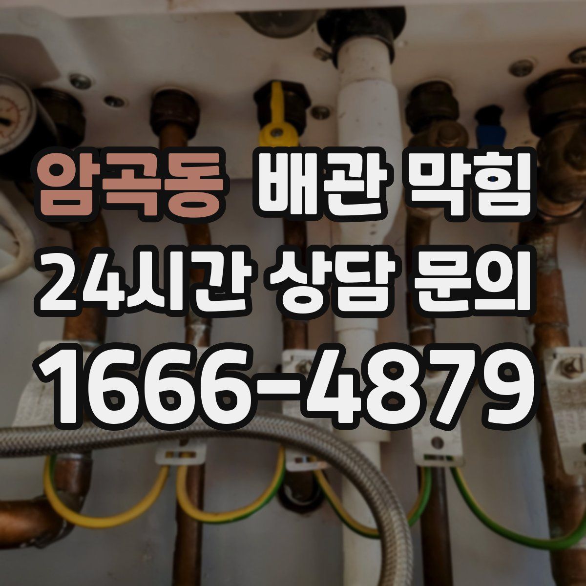 암곡동 배관 막힘