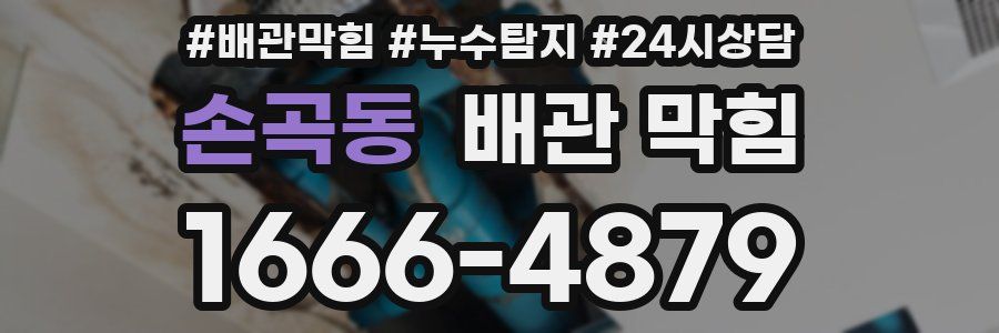 손곡동 배관 막힘